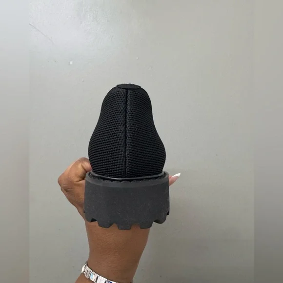 VIVAIA Francesca Knit Platform Chunky Heel Loafers size 39.5 - Picture 7 of 9